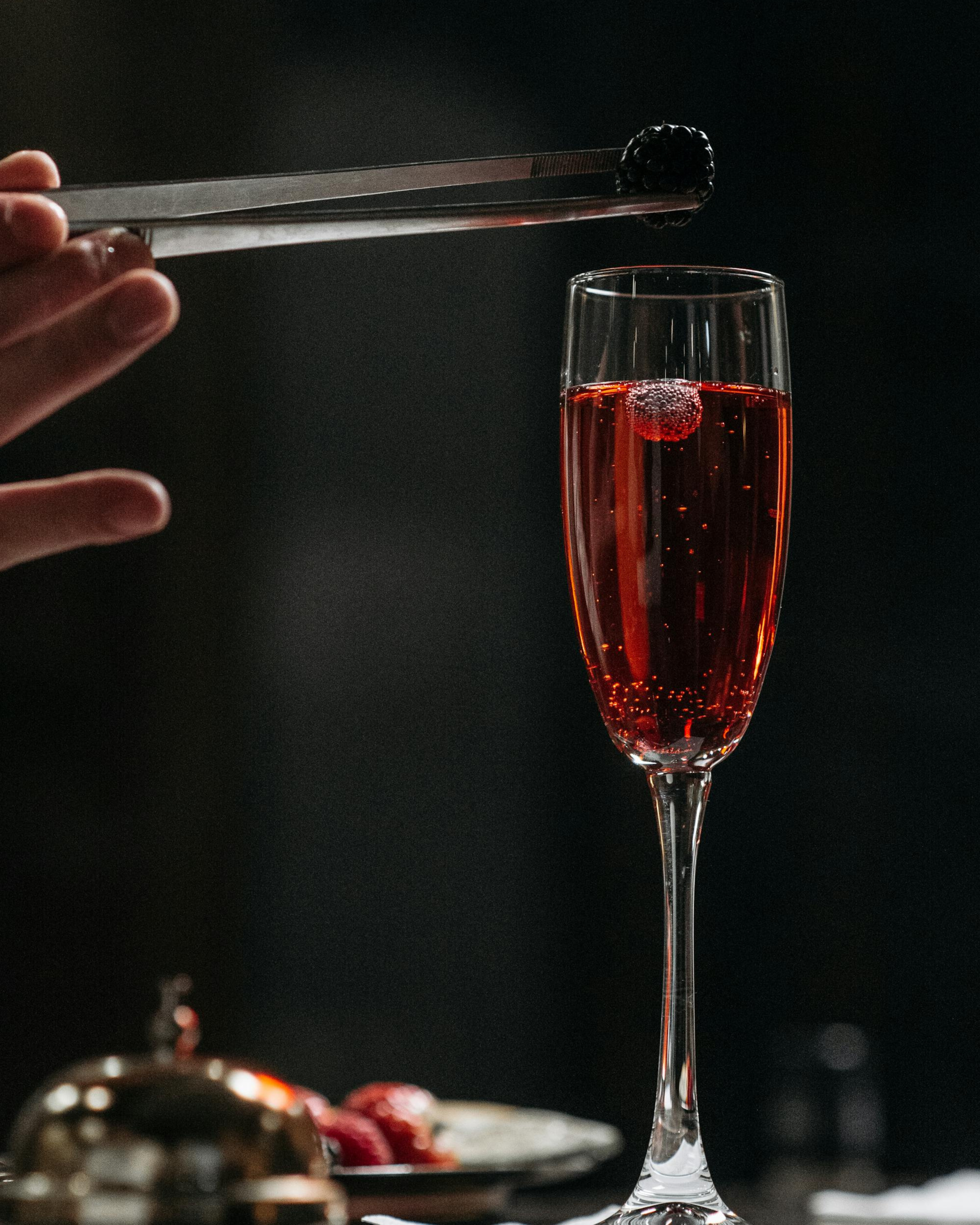 French 75 à la mûre