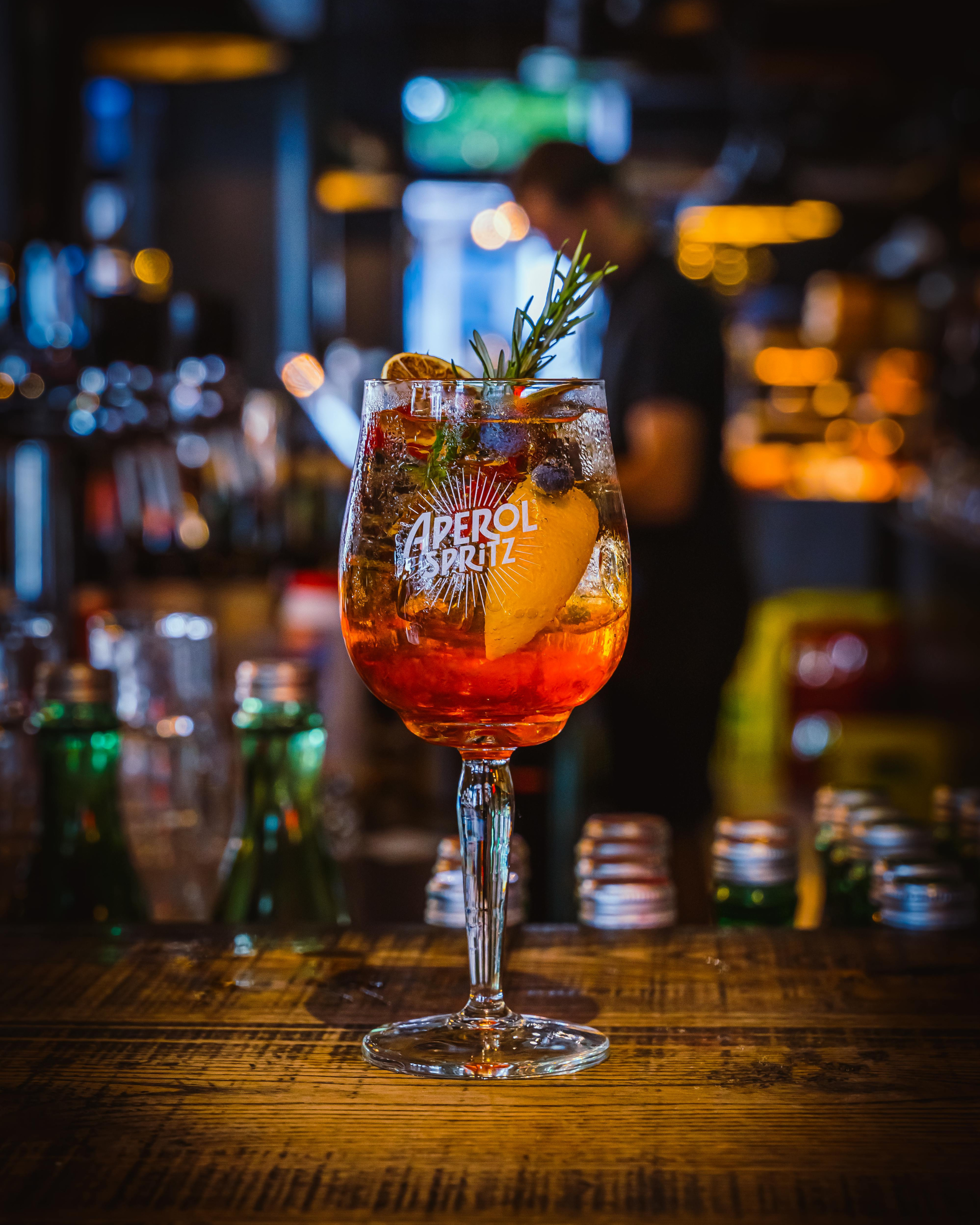 Spritz à la pêche