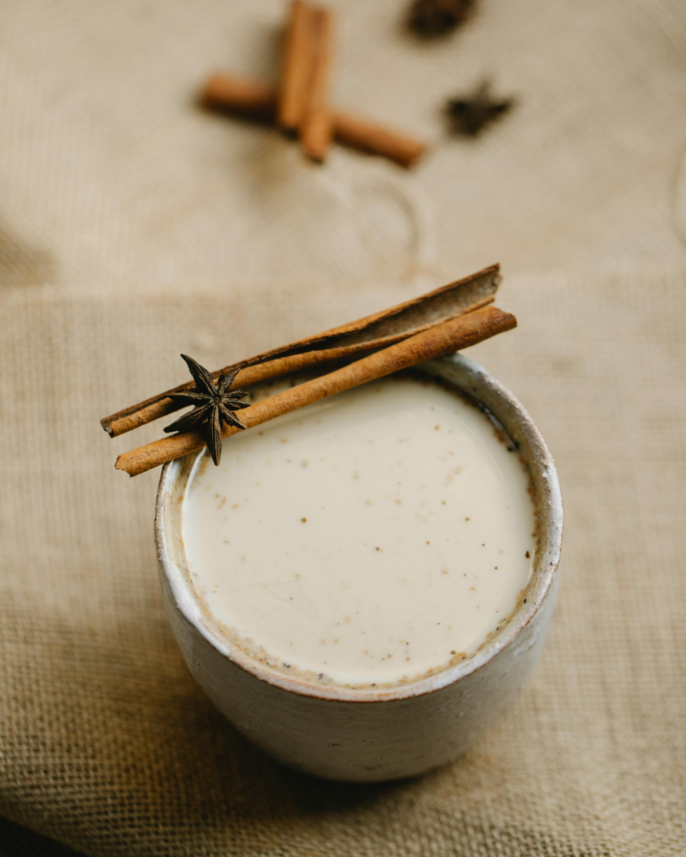 Lait d’avoine à la cannelle